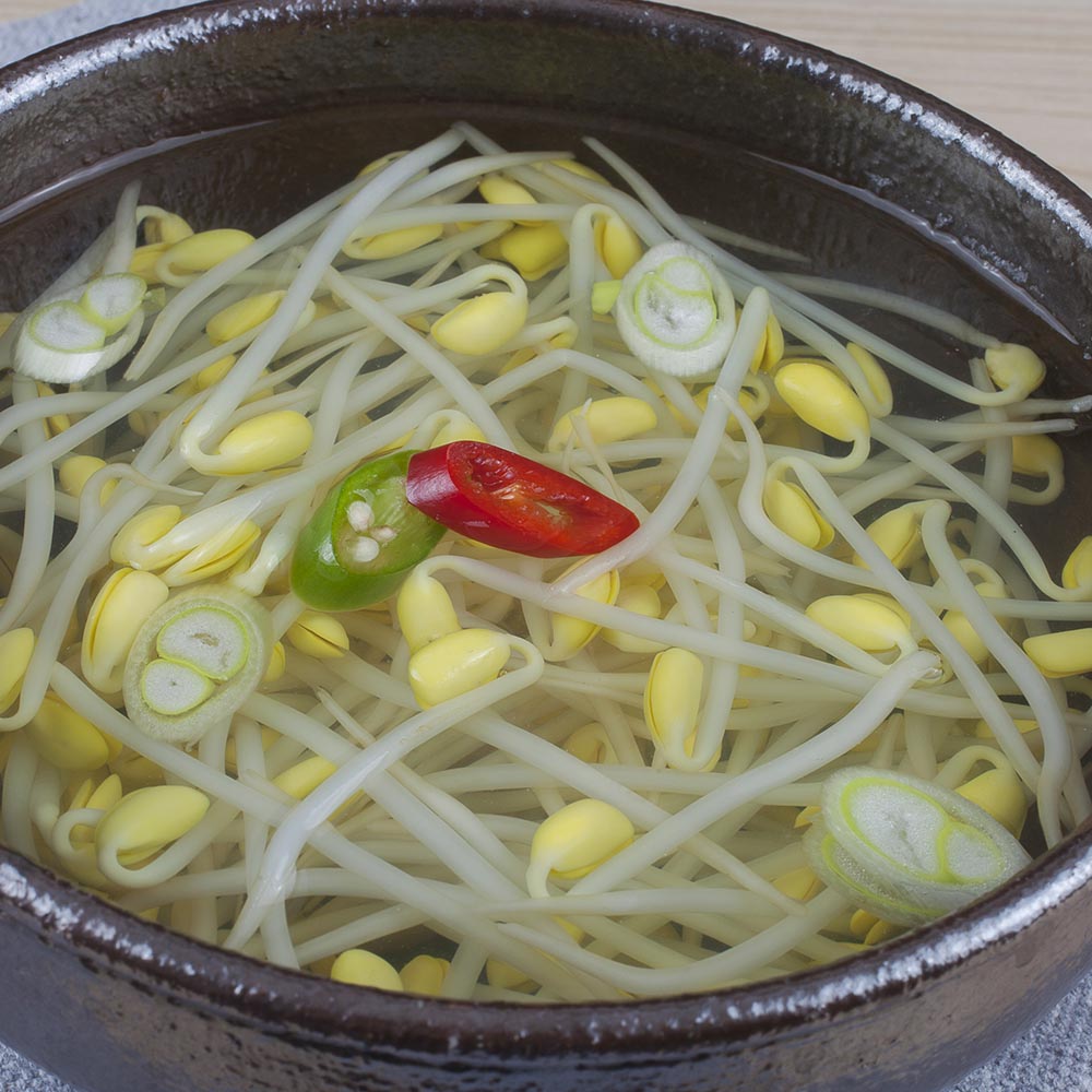 국내산 암반수 재배 무농약 콩나물 1kg
