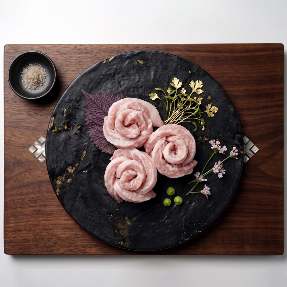 돼지 특수부위 육즙 항정살 1팩당 300g 1-3팩