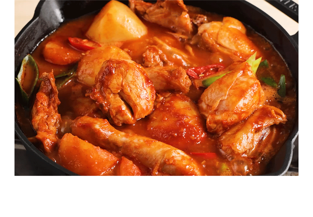 하누리 닭도리탕 1kg 1팩 푸짐하게 2~3인 밀키트