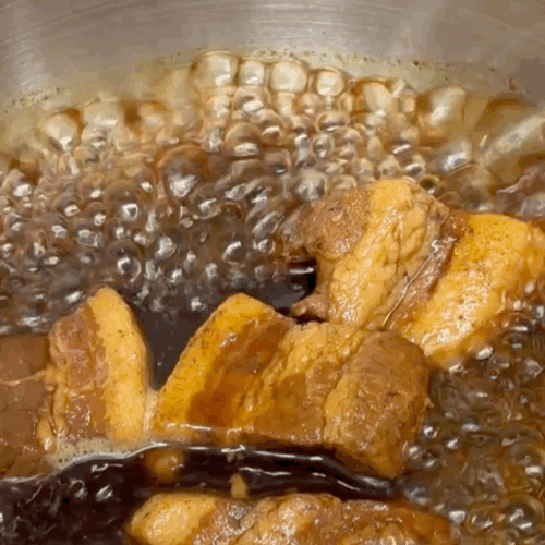 간장 삼겹살 조림