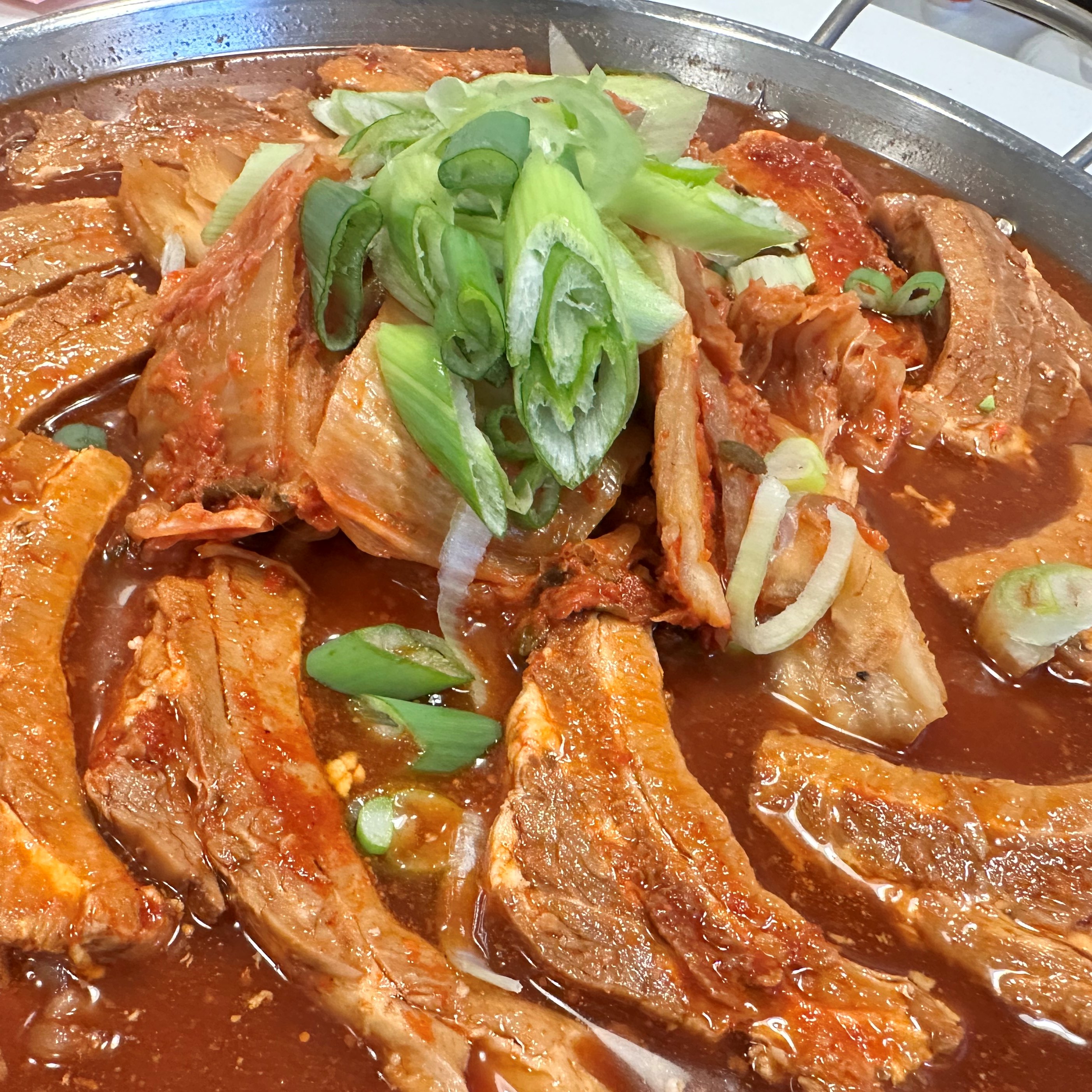 매운 돼지등갈비찜