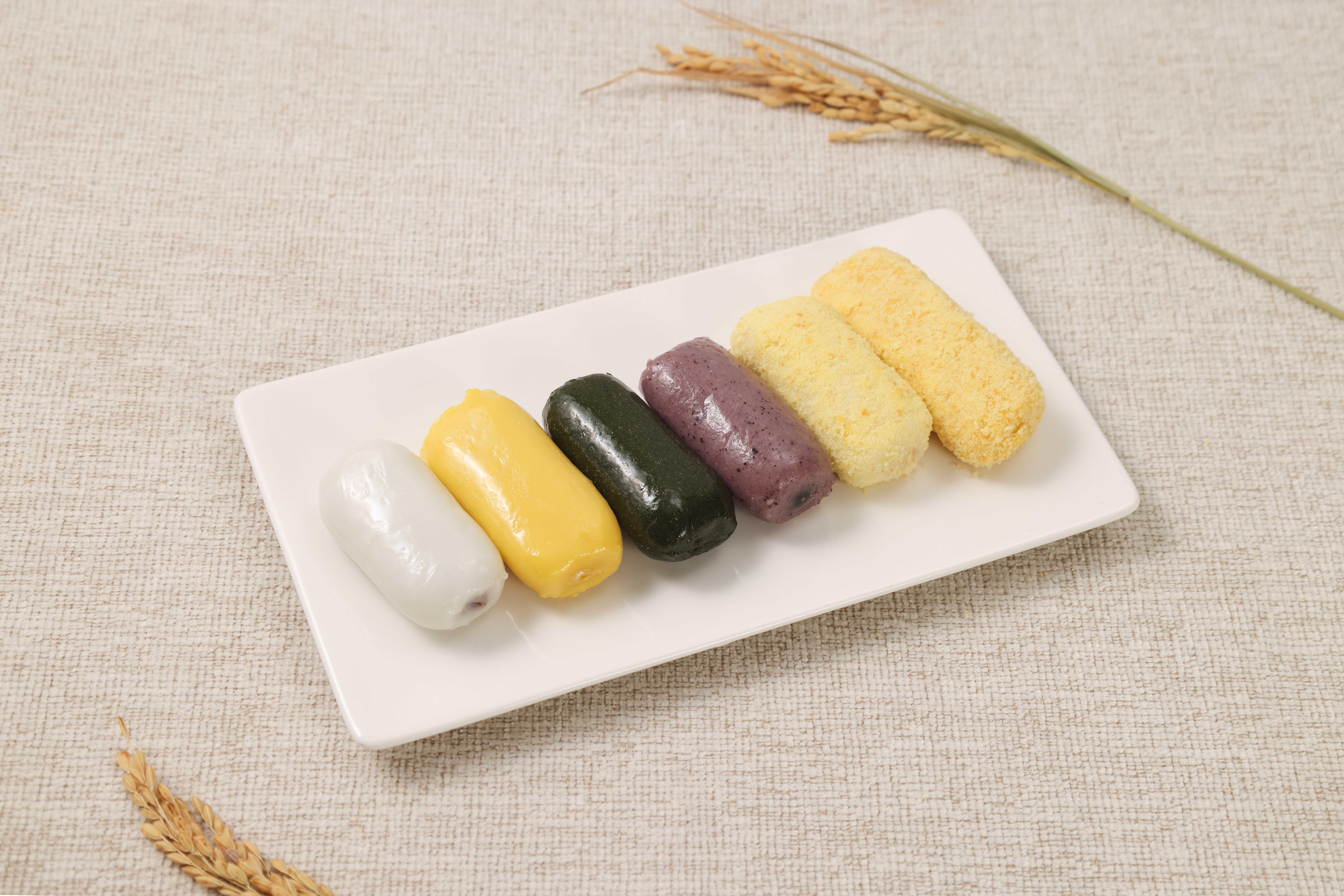 단미정 저염 호박앙금 카스테라 인절미 개별포장 앙금 가래떡(50g 10개)