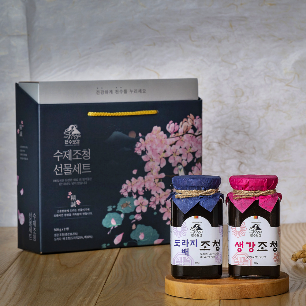 무설탕 도라지청 선물세트 3호