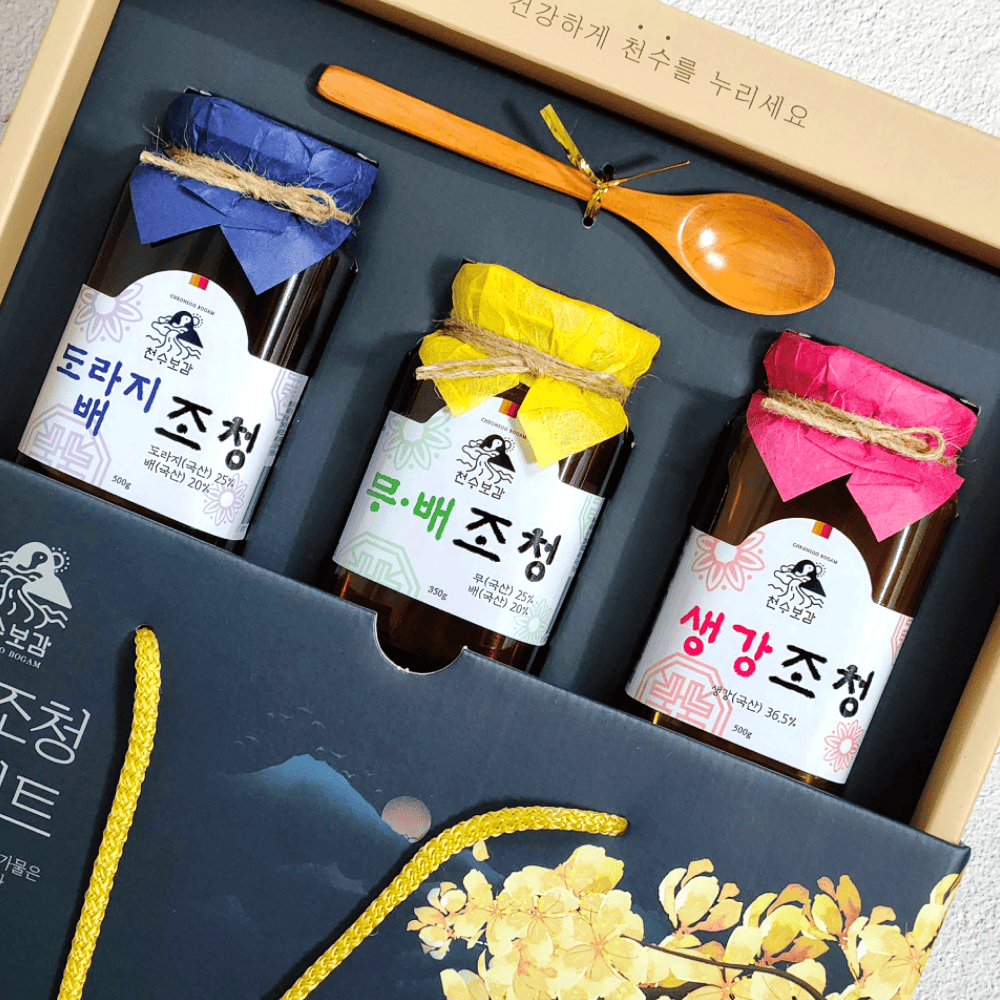 무설탕 도라지청 선물세트 1호 대표이미지 섬네일