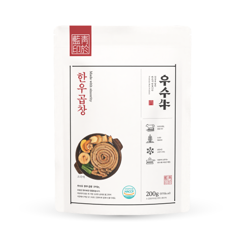 우수우 국내산 한우 곱창 200g