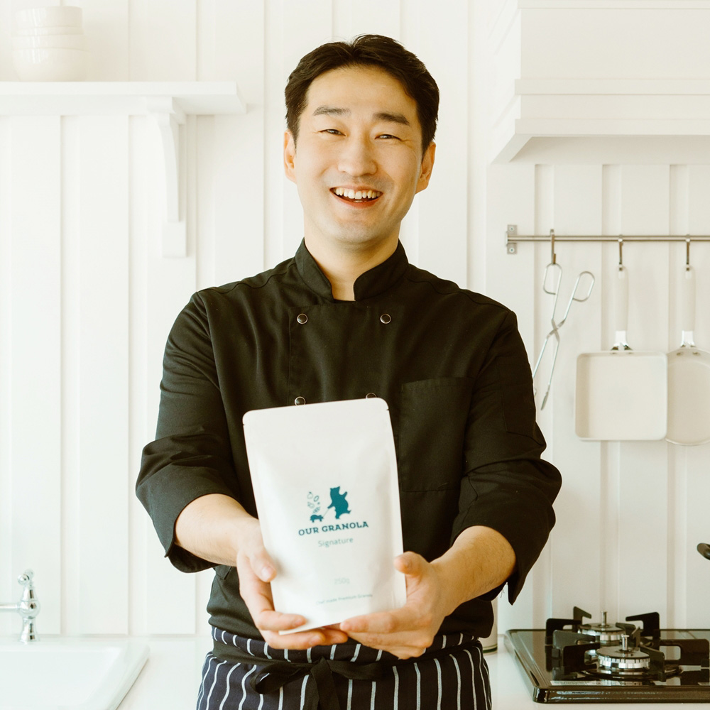 저당 그래놀라 250g 유기농오트밀 수제그래놀라 프로틴시리얼