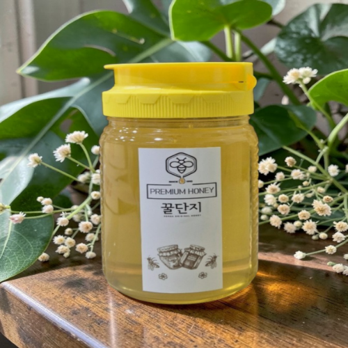 [꿀단지]벌꿀농장 가정 실속형 프리미엄 튜브1kgx1개 대표이미지 섬네일