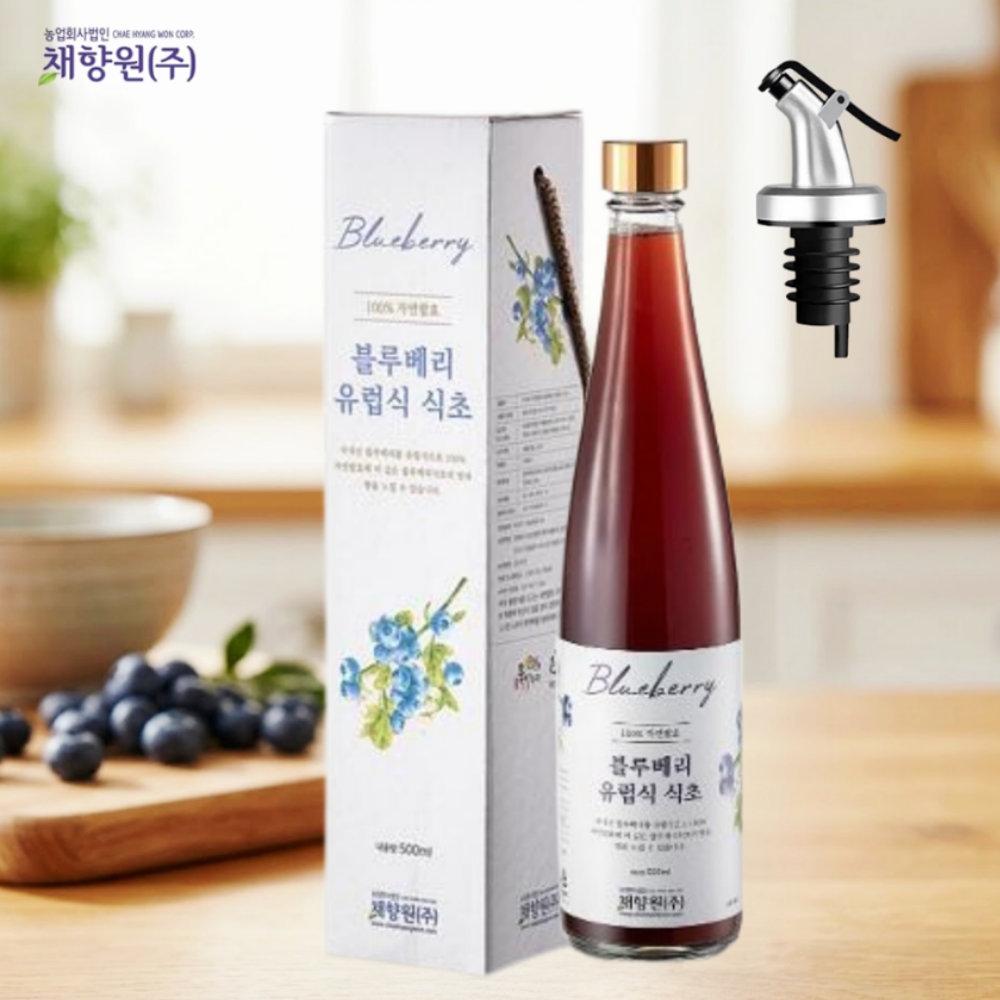 블루베리와인식초 국내산 천연발효 블루베리 식초 500ml