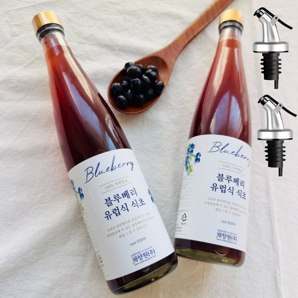 블루베리와인식초 국내산 천연발효 블루베리 식초 500ml