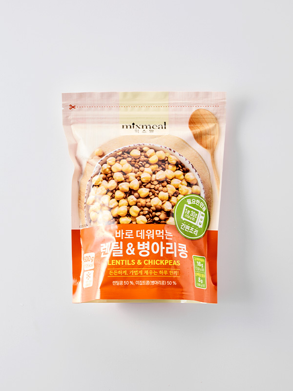 믹스밀 렌틸&병아리콩(500g)