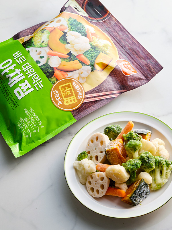 믹스밀 바로데워먹는 야채찜 (1kg) 대표이미지 섬네일