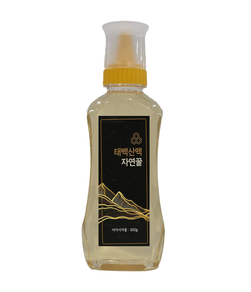 태백산맥 자연벌꿀 100% 아카시아꿀 500g 대표이미지 섬네일