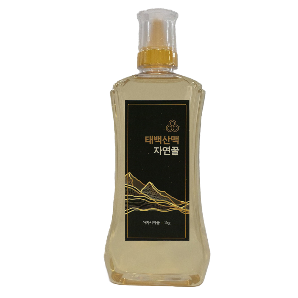 태백산맥 자연벌꿀 100% 아카시아꿀 1kg