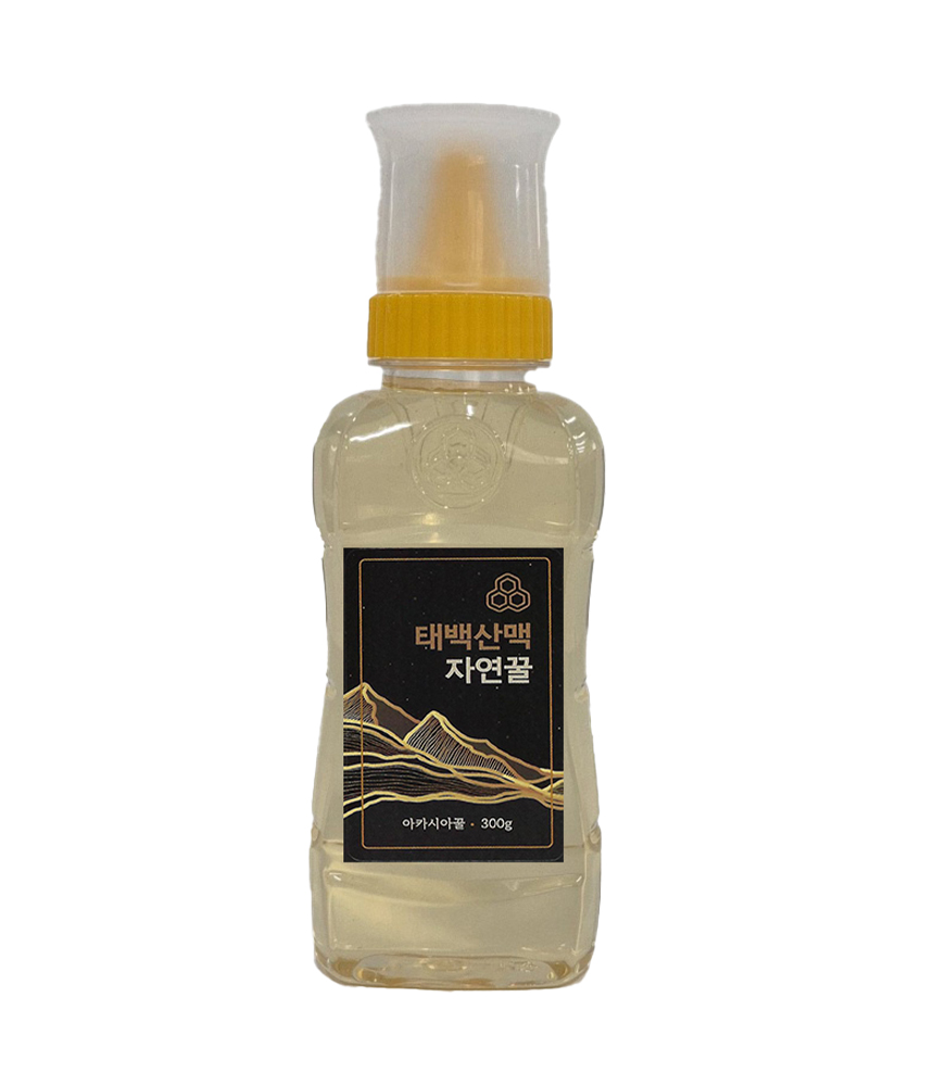 태백산맥 자연벌꿀 100% 아카시아꿀 300g