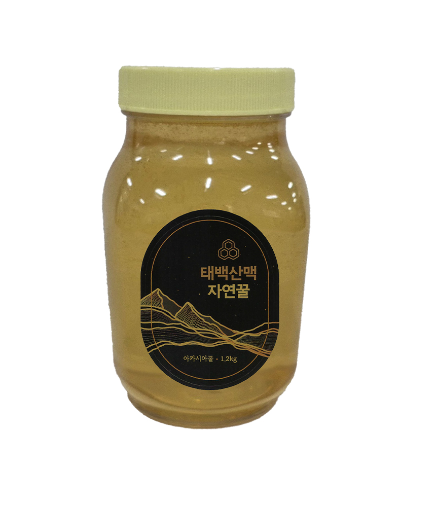 태백산맥 자연벌꿀 100% 아카시아꿀 1.2kg
