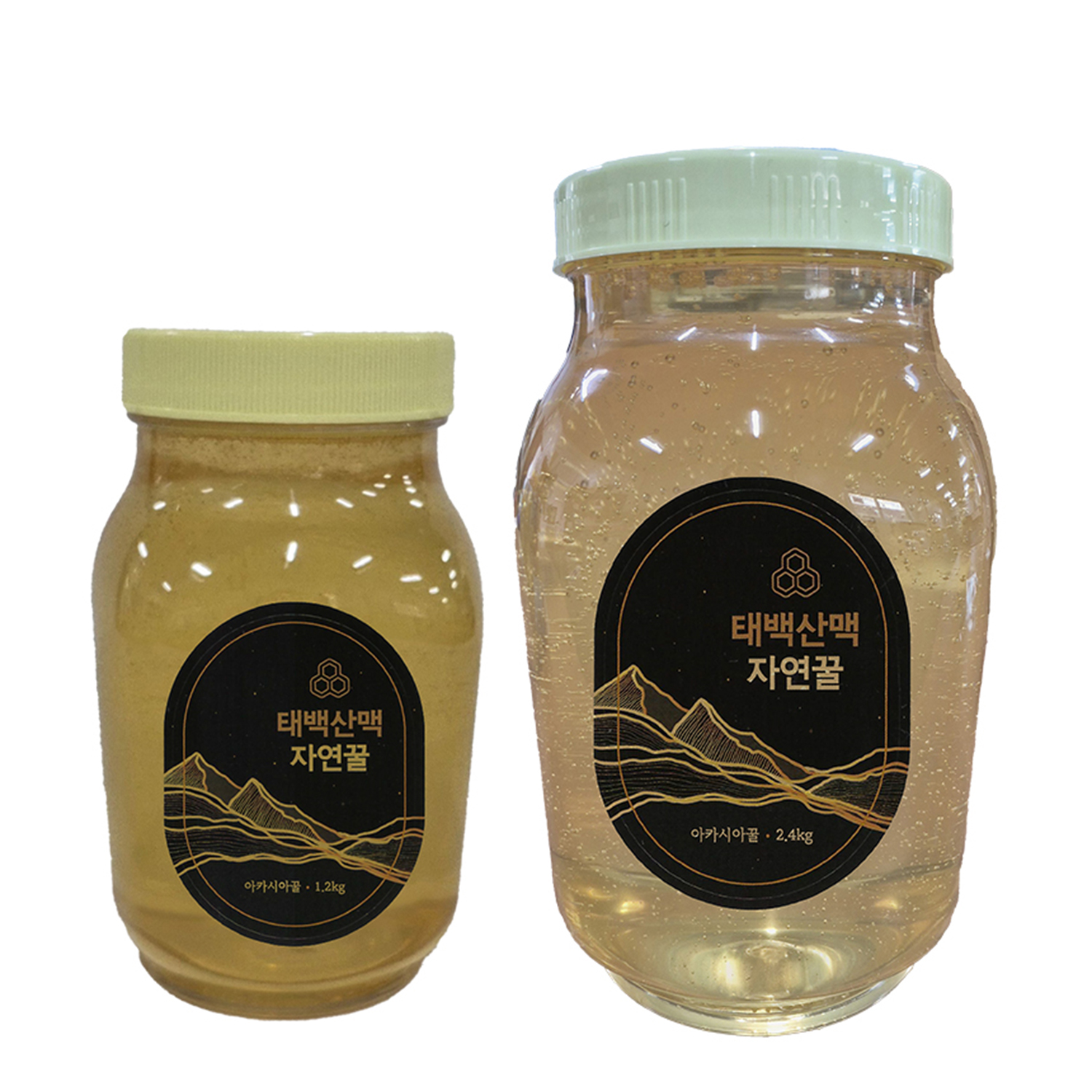 태백산맥 자연벌꿀 100% 아카시아꿀 1.2kg