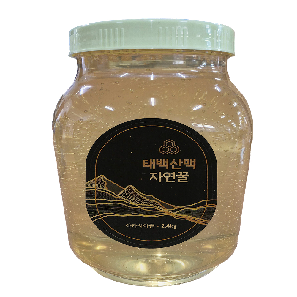 태백산맥 자연벌꿀 100% 아카시아꿀 2.4kg 대표이미지 섬네일