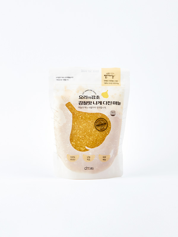 국산 영천 감칠맛 다진마늘 500g