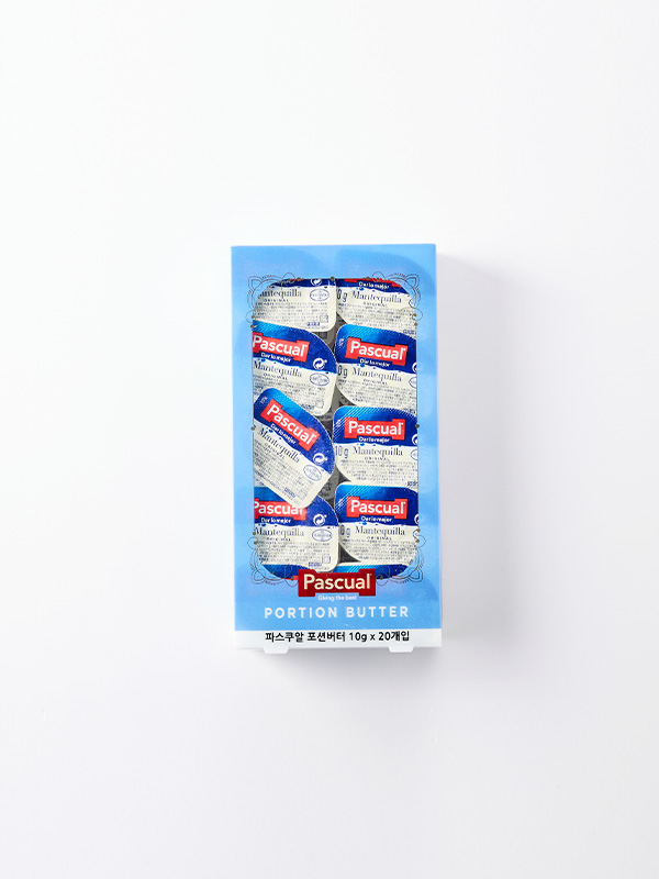 [파스쿠알] 스페인 무염 포션버터 (10g x 20입)
