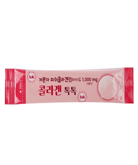 일양약품 저분자 피쉬 콜라겐 콜라겐톡톡 1 박스 120포