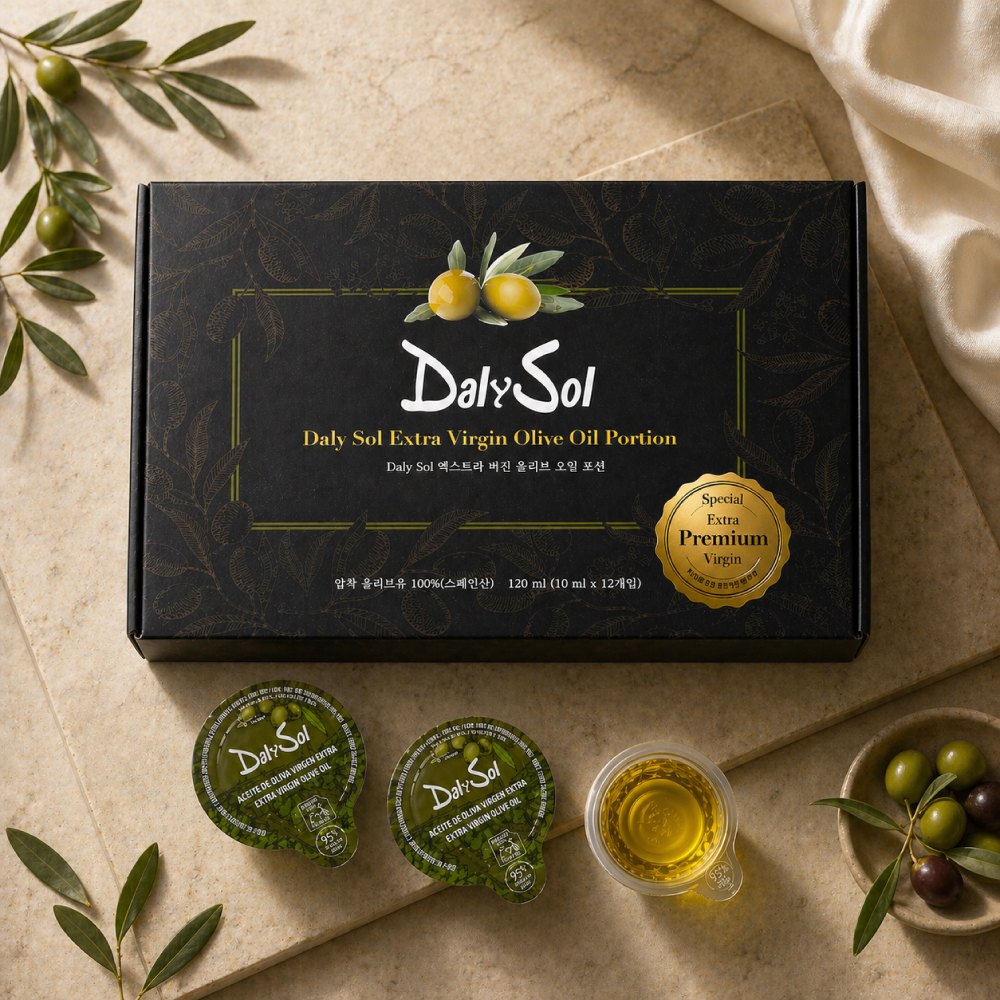 [Daly Sol] 스페인 포션 올리브 오일 10gx12개입 엑스트라버진 대표이미지 섬네일
