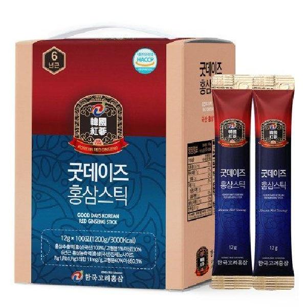 홍삼스틱 100포 실속형 1박스