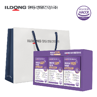 일동생활건강 생유산균 100억 낙산균 포스트바이오틱스 30포/90포선물세트(2종 택1) 대표이미지 섬네일