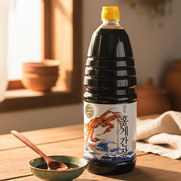 더해담 홍게간장 소스, 1.8L