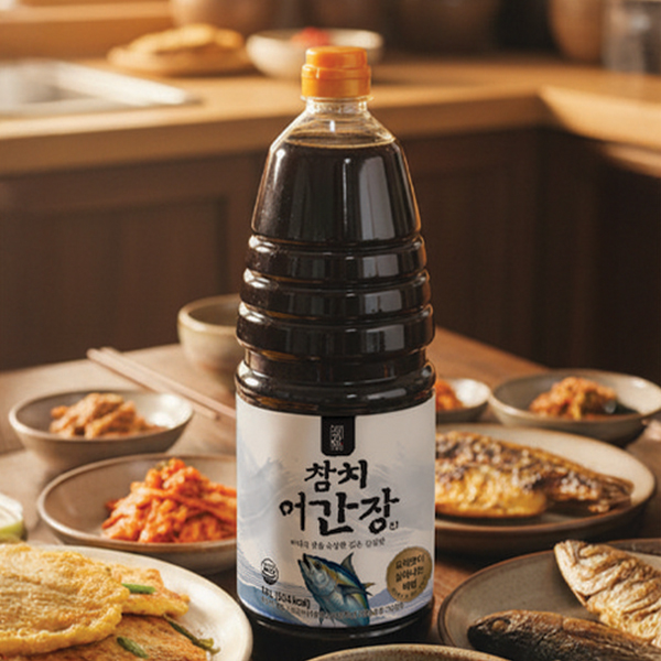 더해담 참치어간장 소스, 1.8L