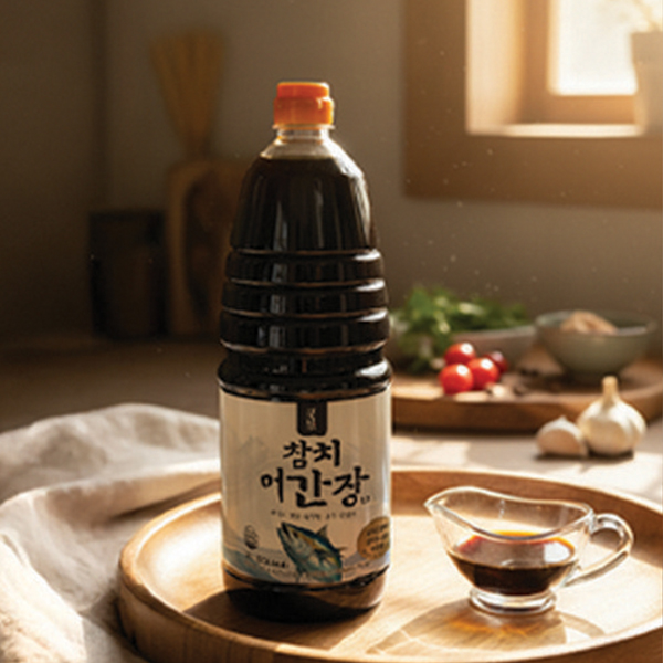 더해담 참치어간장 소스, 1.8L