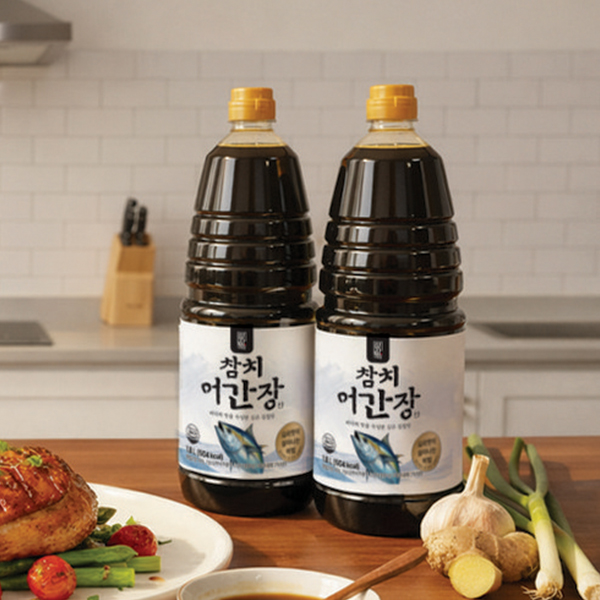 더해담 참치어간장 소스, 1.8L