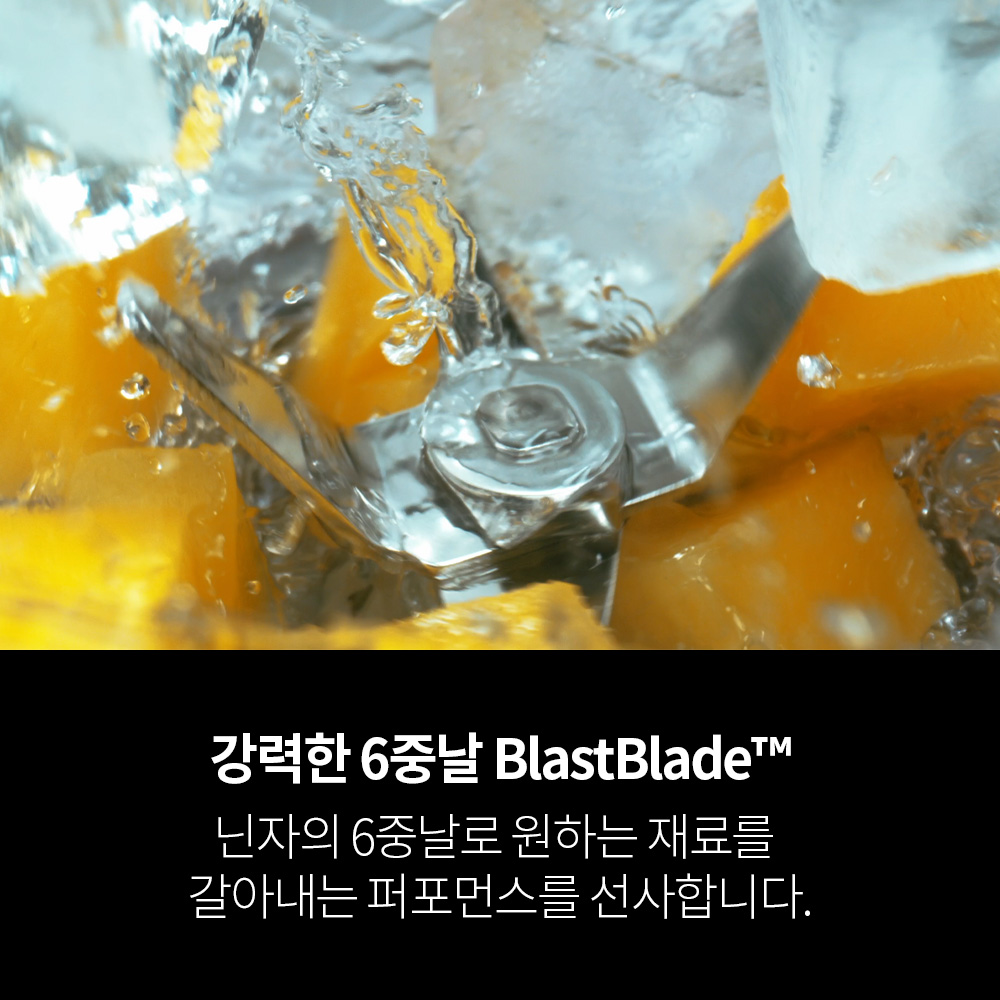 닌자 블라스트 포터블 무선 블렌더 BC151KRBK