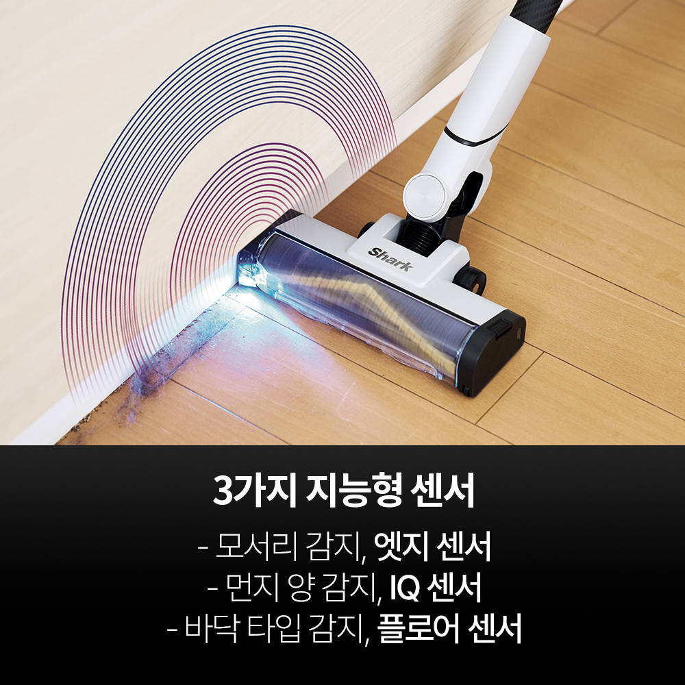 샤크 에보파워 시스템 부스트+ 무선청소기 Light Lavender LC751KRLV
