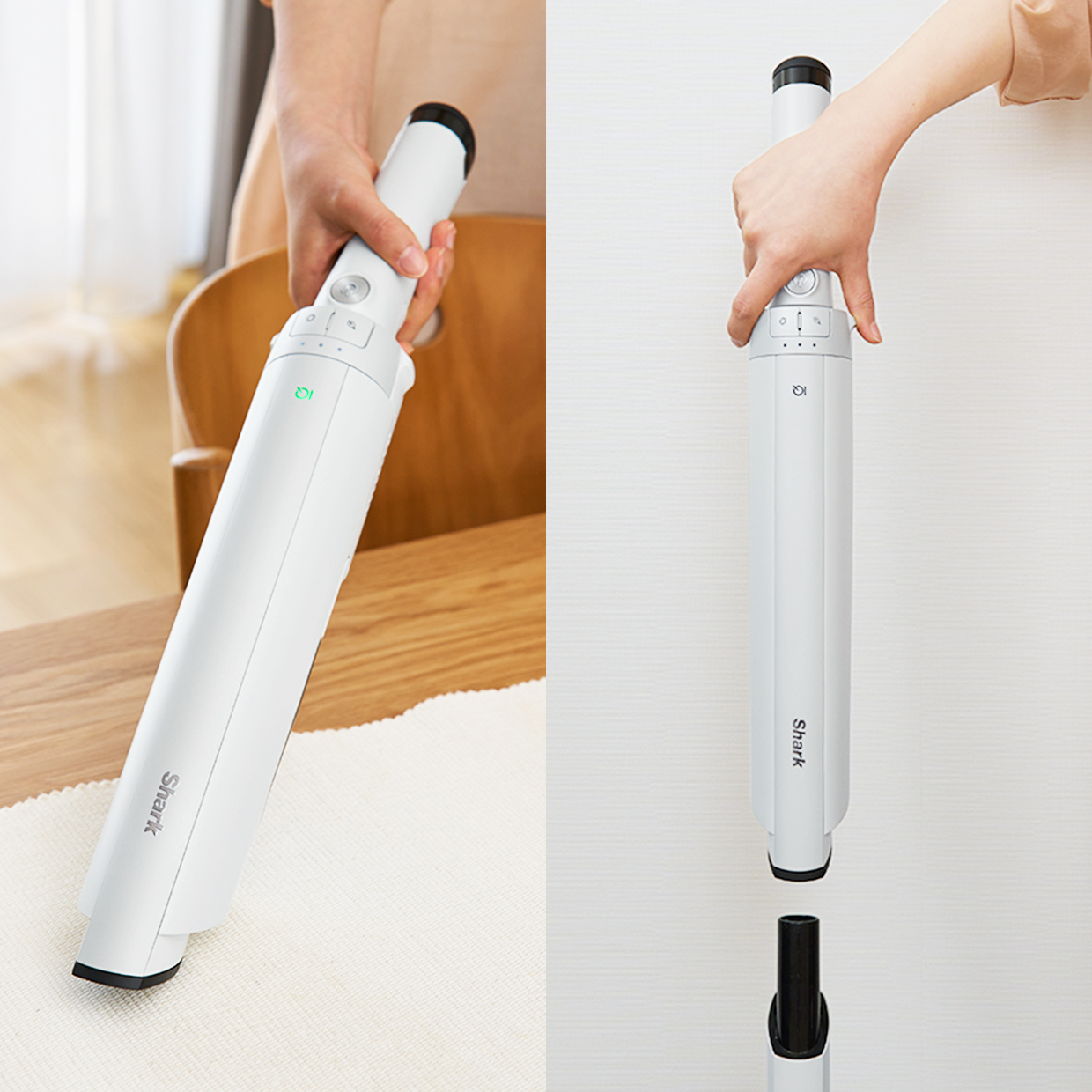 샤크 무선청소기 에보파워 시스템 NEO+ white LC351KRWH