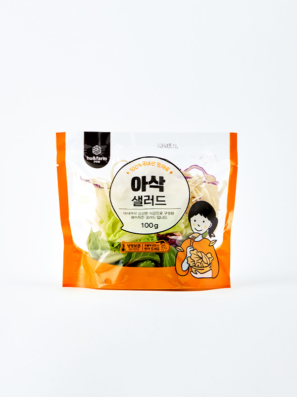 국내산 아삭 샐러드 (100g)