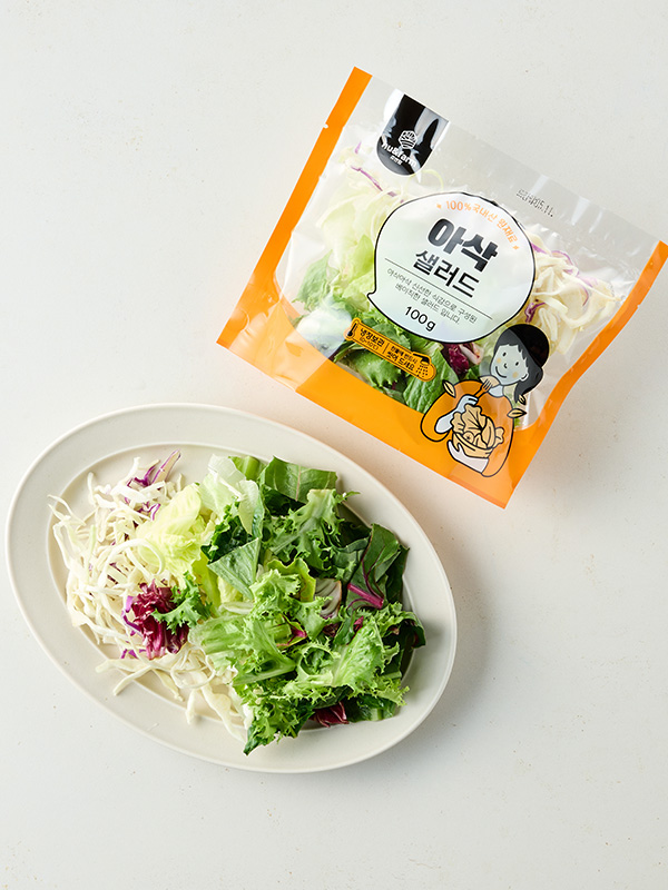 국내산 아삭 샐러드 (100g) 대표이미지 섬네일