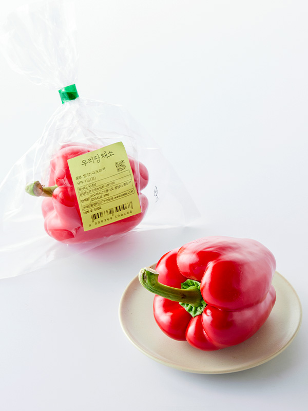 빨강 파프리카 (1개, 150g 내외)
