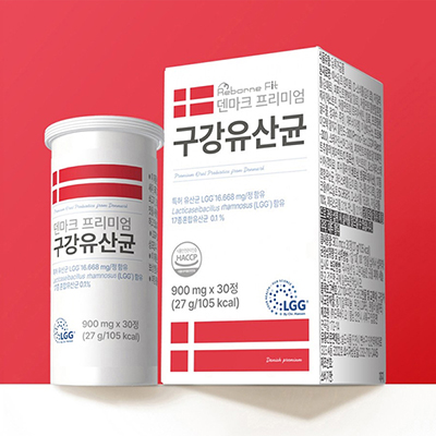 리본핏 덴마크 프리미엄 구강유산균,30정 대표이미지 섬네일