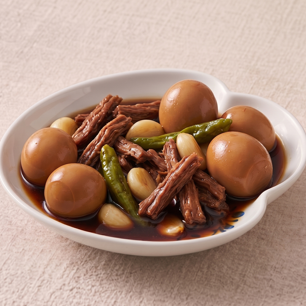 단짠단짠 밥도둑! 국내산 한우 소고기 계란 장조림 150g 500g