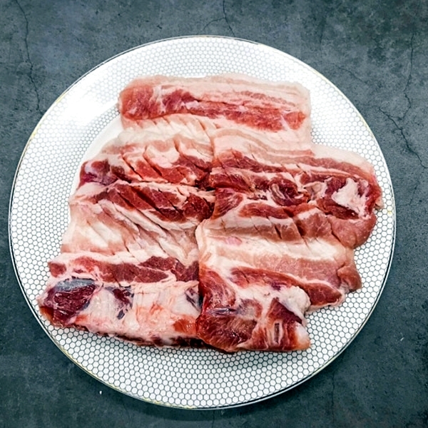 흑돼지 뼈삼겹 500g