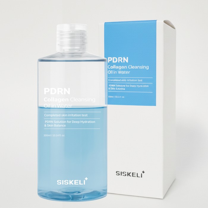 [시스켈리] PDRN 콜라겐 클렌징 오일 인 워터 300ml 대표이미지 섬네일