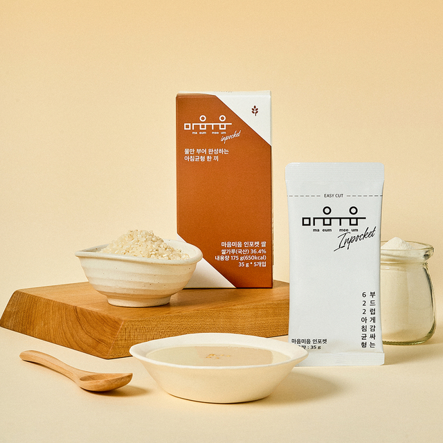 영양균형미음 마음미음 구수한 쌀맛 1BOX(5입) 대표이미지 섬네일