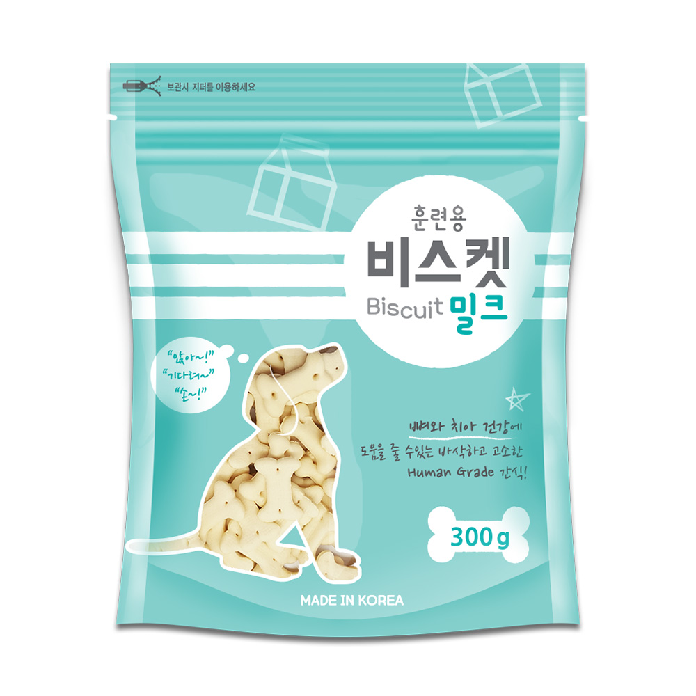 훈련용 비스켓 밀크 300g