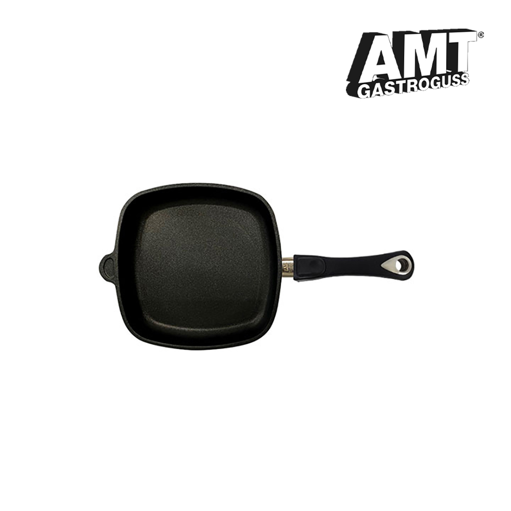 [AMT] 주물 20cm 인덕션 사각팬 i-205 (손잡이 미포함)