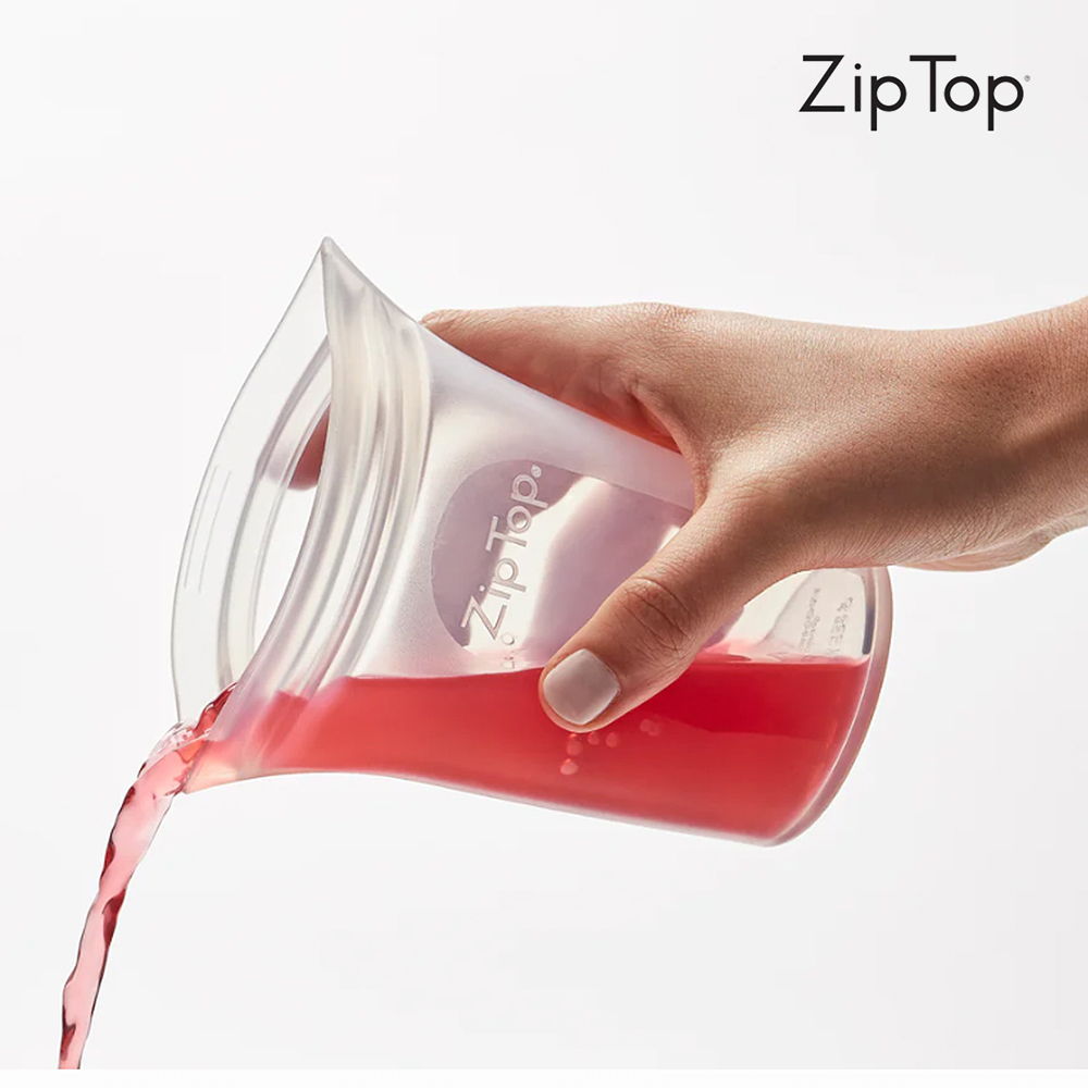 Zip Top 집탑 실리콘 지퍼백 컵 (SS/S/M/L)