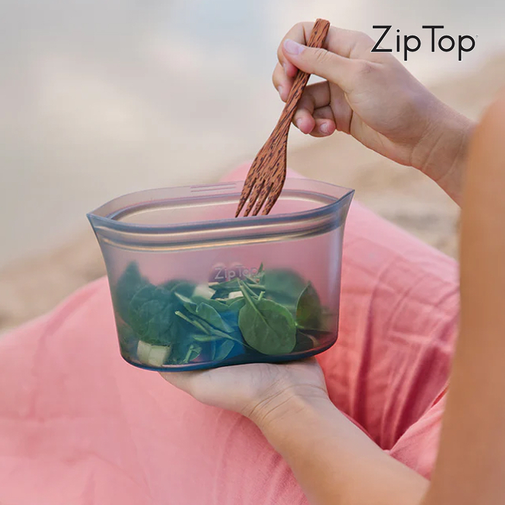 Zip Top 집탑 실리콘 지퍼백 디쉬 (S/M/L)