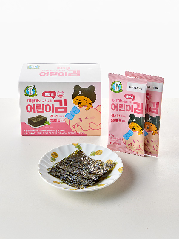 성경김 어린이김(순한김1.5gX10봉)