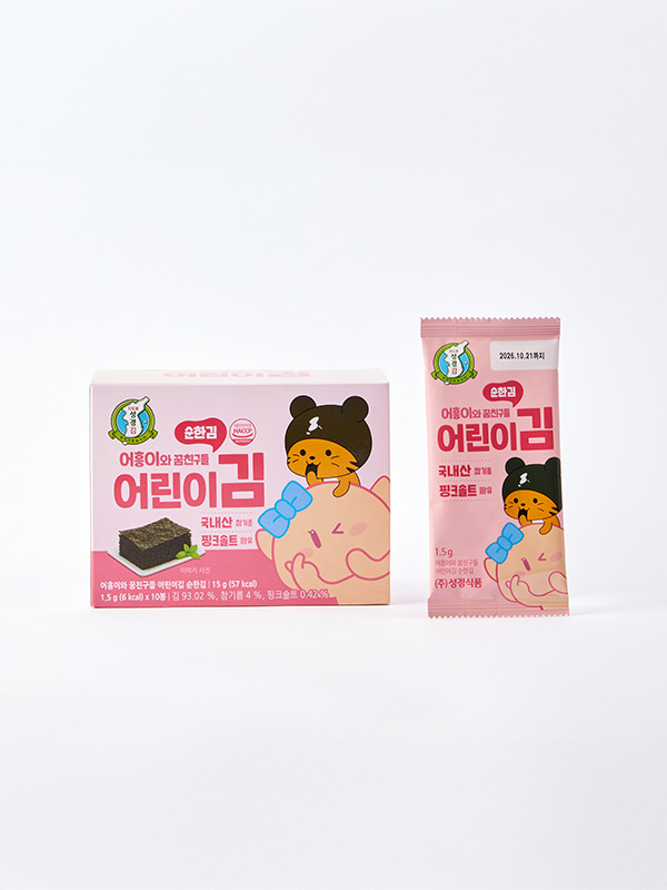 성경김 어린이김(순한김1.5gX10봉)