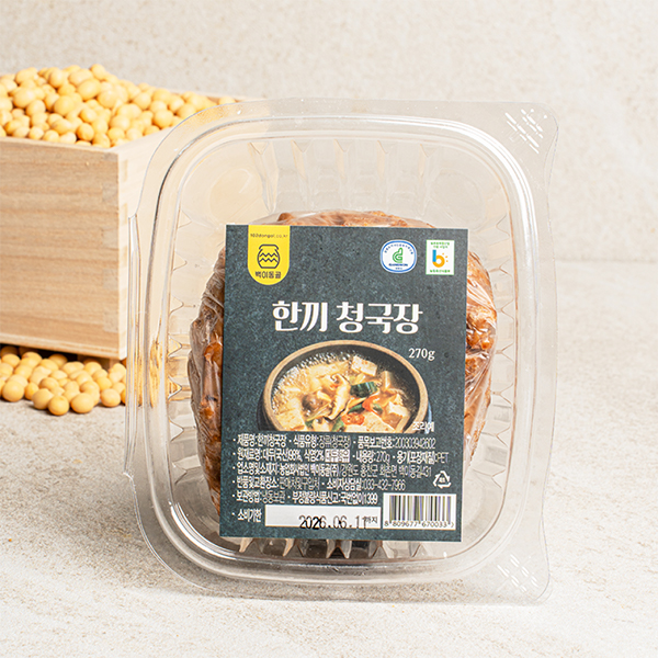 백이동골 한끼 청국장 270g