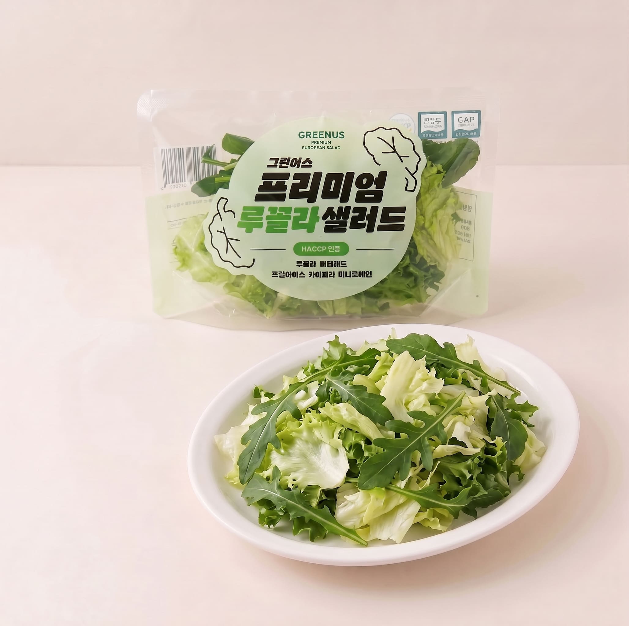 그린어스 프리미엄 유러피안 루꼴라 파우치 샐러드 대표이미지 섬네일